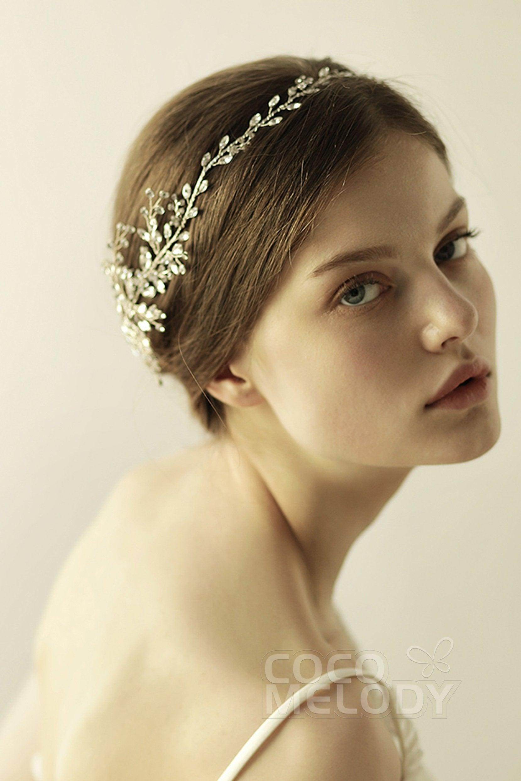 Alloy Headbands with Rhinestone CH0307 - COCOMELODY